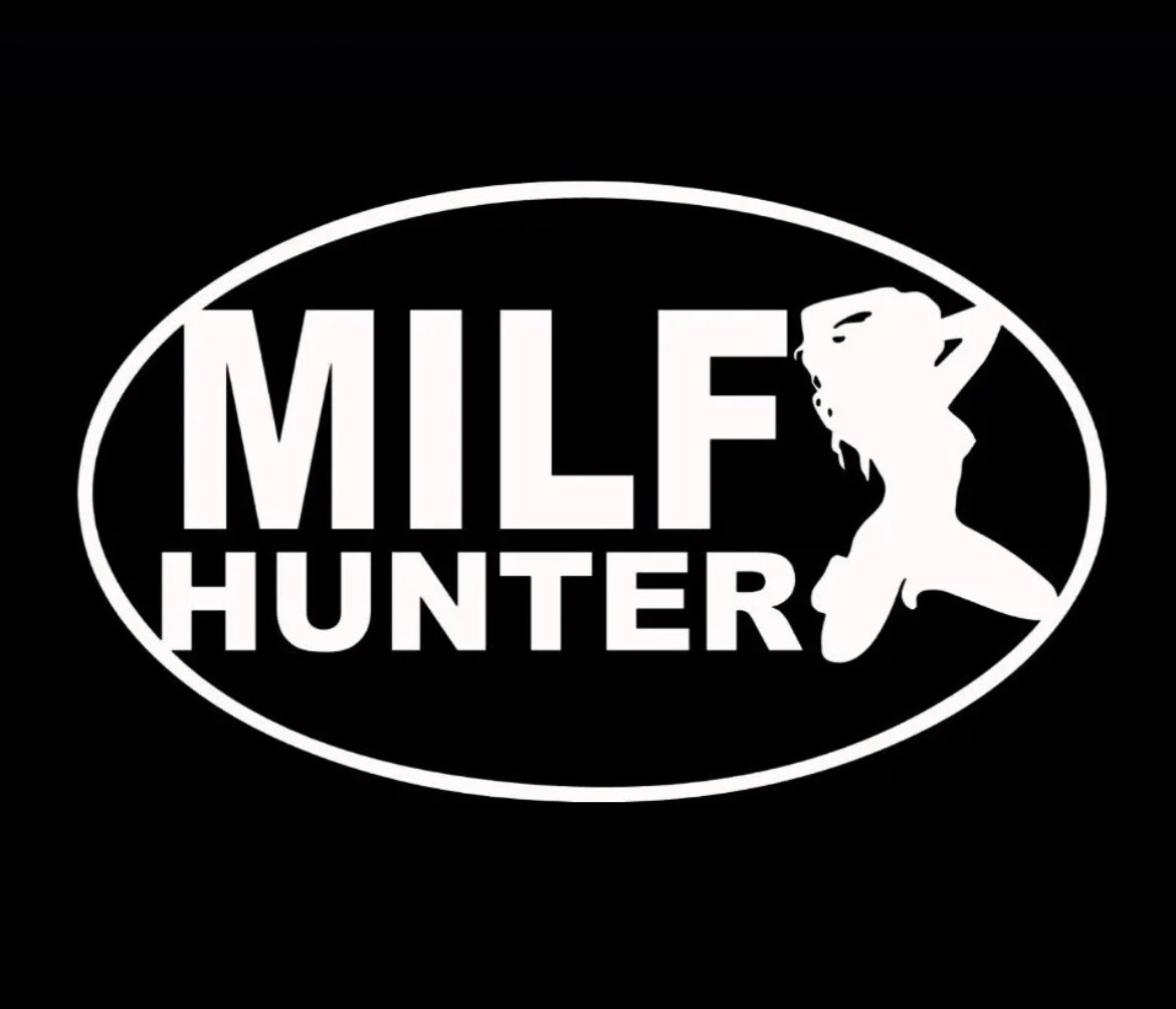 Milf hunter Decal / Sticker