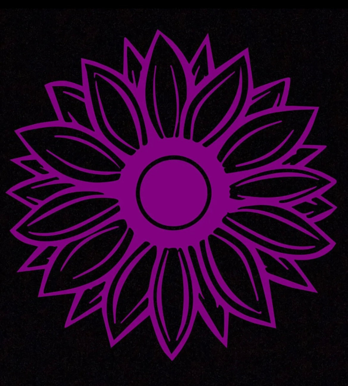 Sunflower Vinyl Sticker / Decal