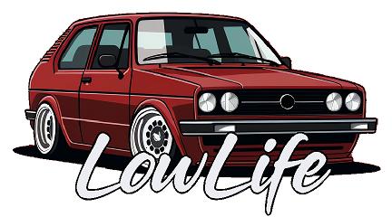 Lowlife Designs low life VW Golf / GTI Decal / sticker