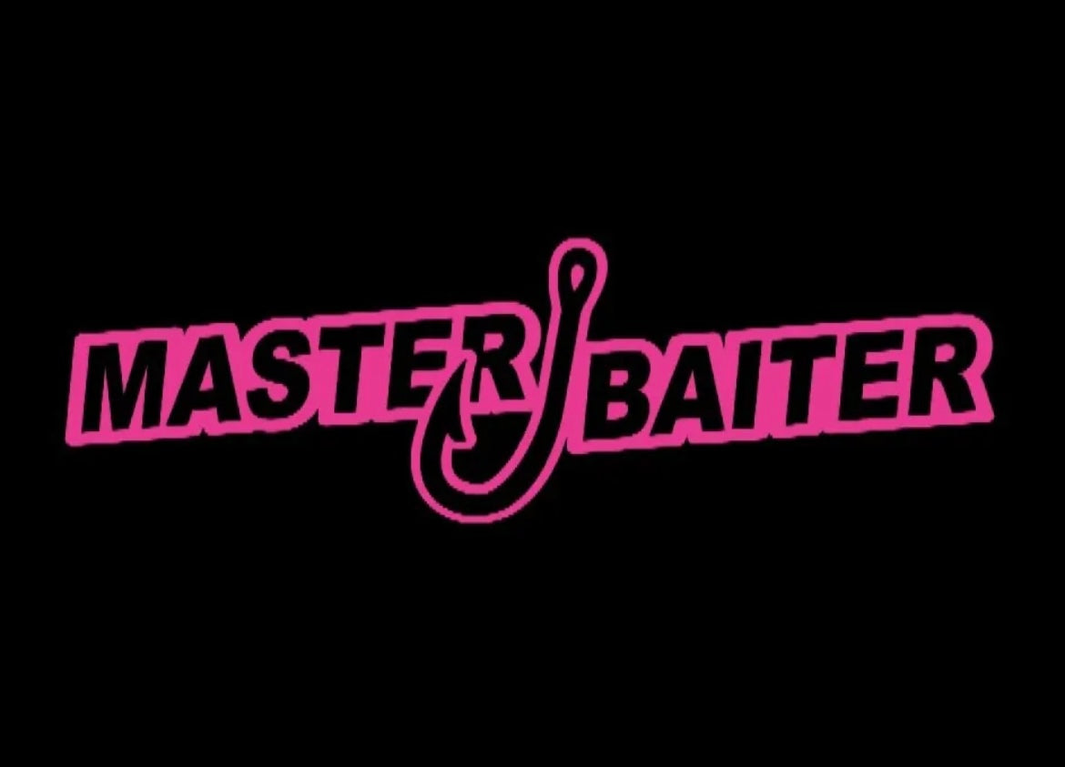 Master Baiter Fishing Boating Decal / Sticker