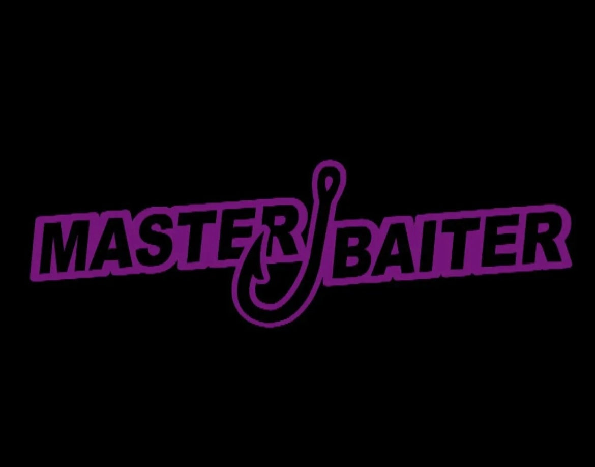 Master Baiter Fishing Boating Decal / Sticker