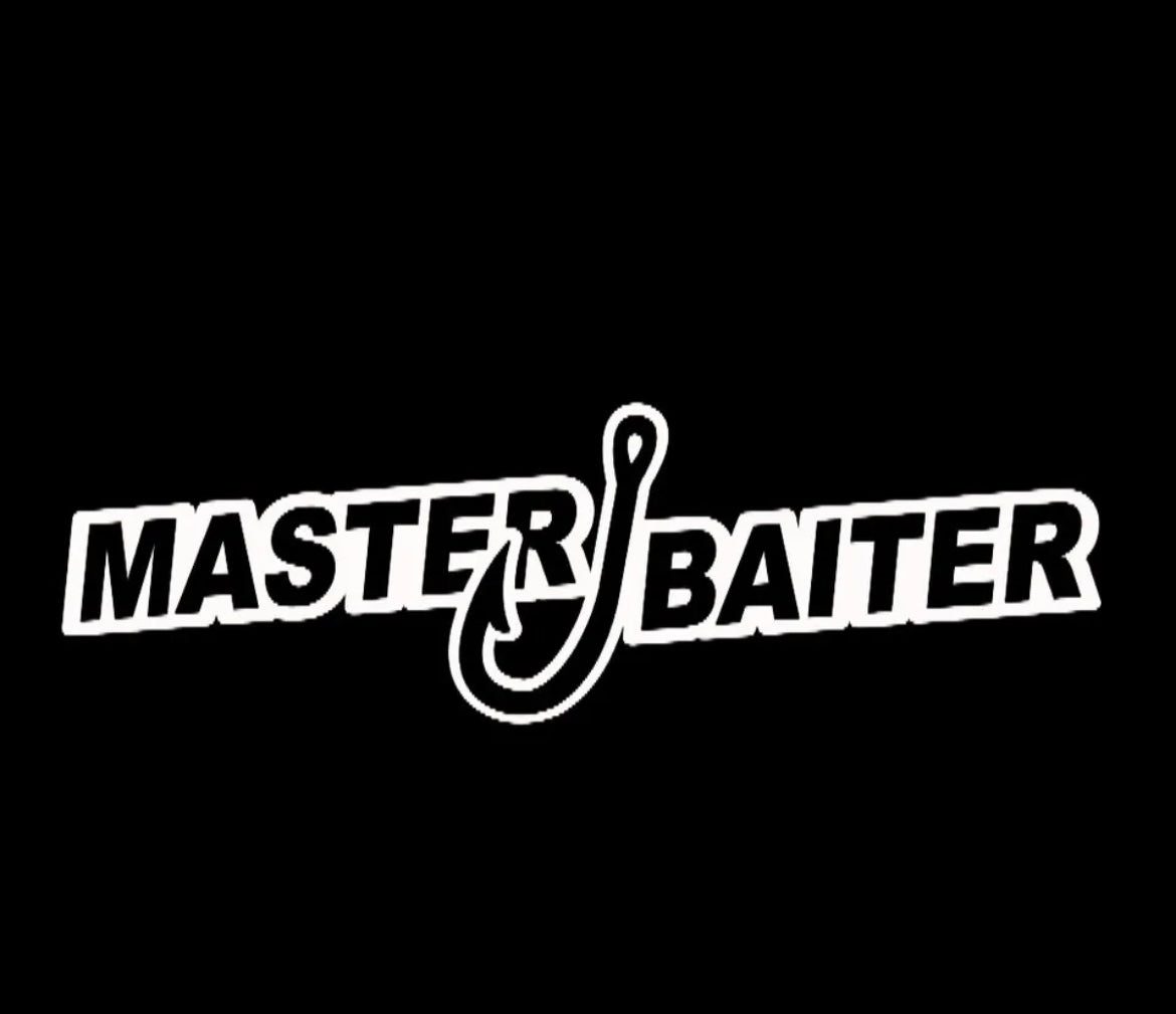 Master Baiter Fishing Boating Decal / Sticker