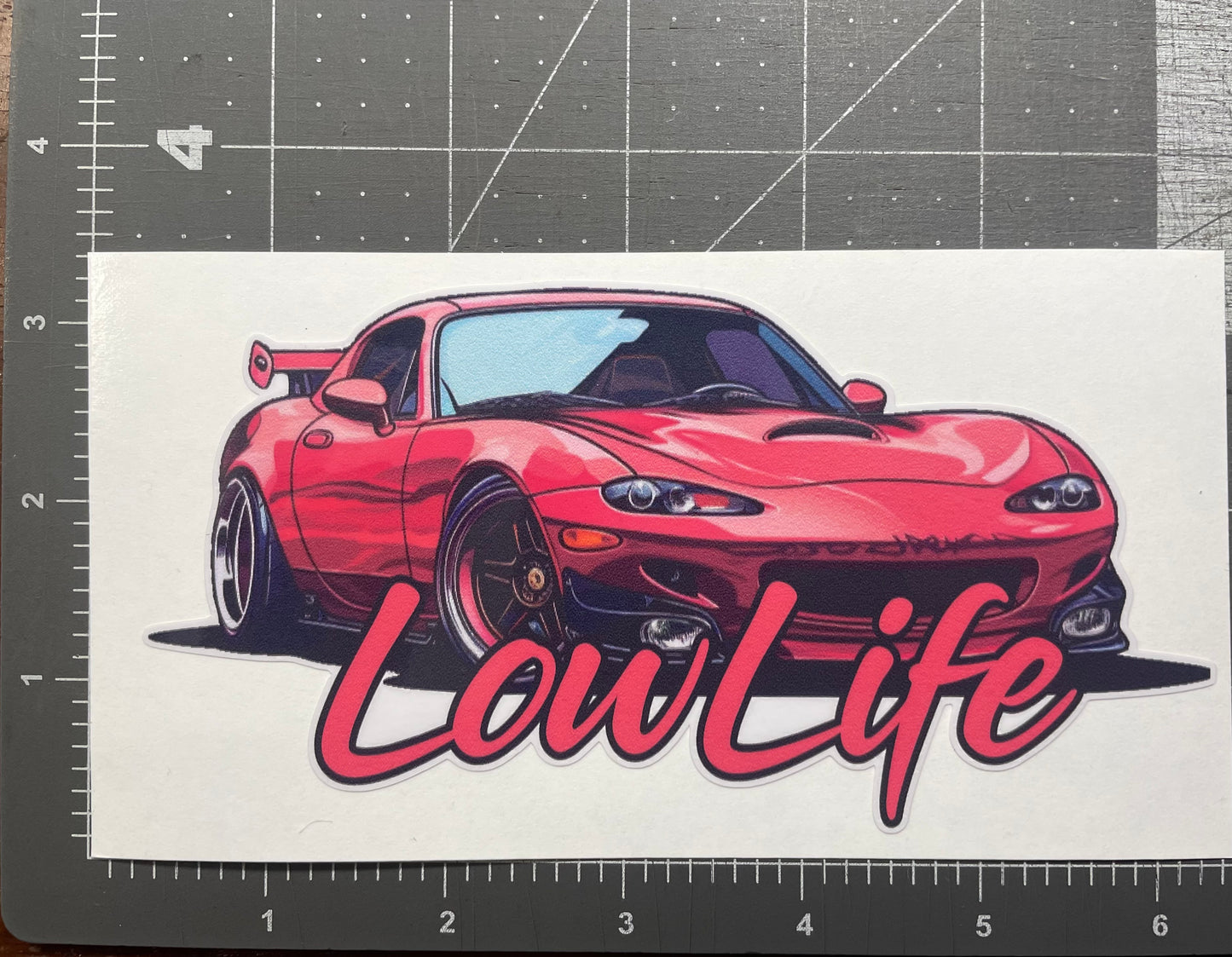 LowLife Designs low life Mazda Miata decal / sticker