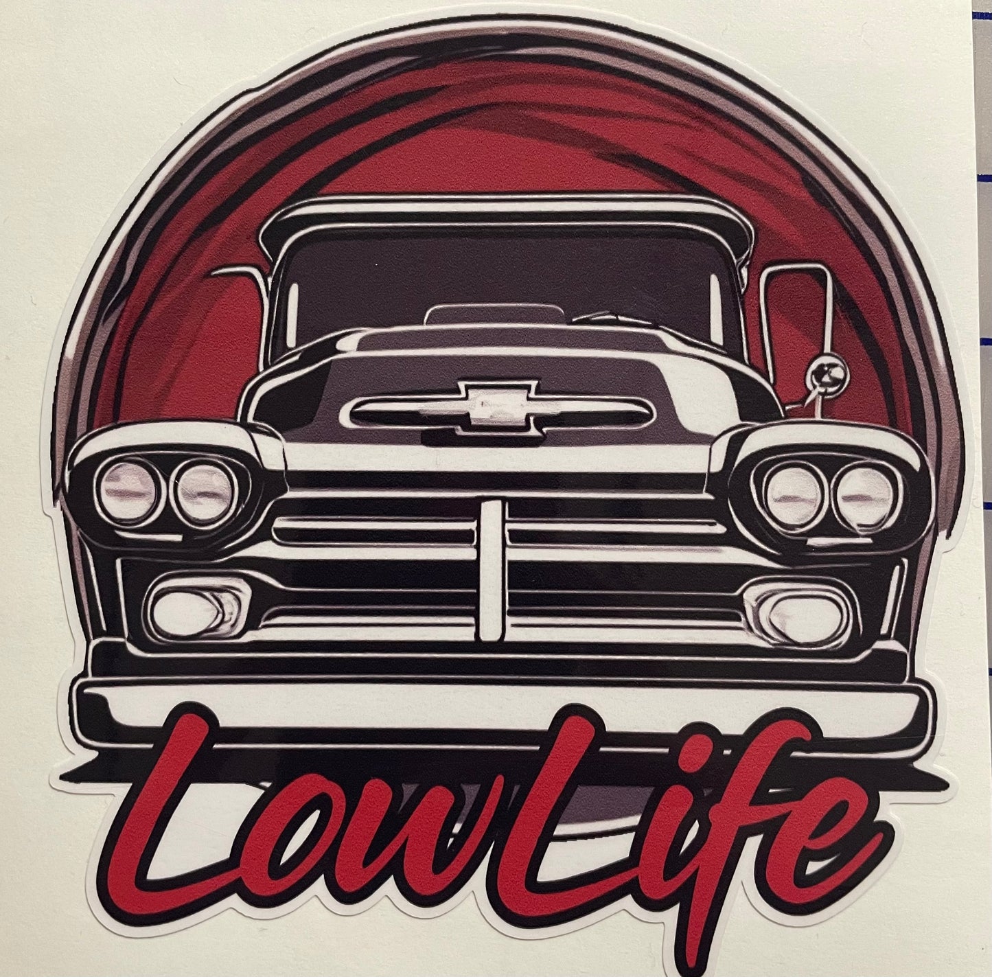 LowLife Designs low life Chevy truck decal / sticker