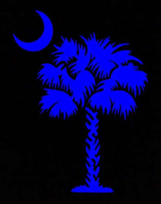 South Carolina Palmetto Tree vinyl Decal / Sticker