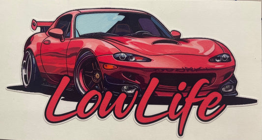 LowLife Designs low life Mazda Miata decal / sticker