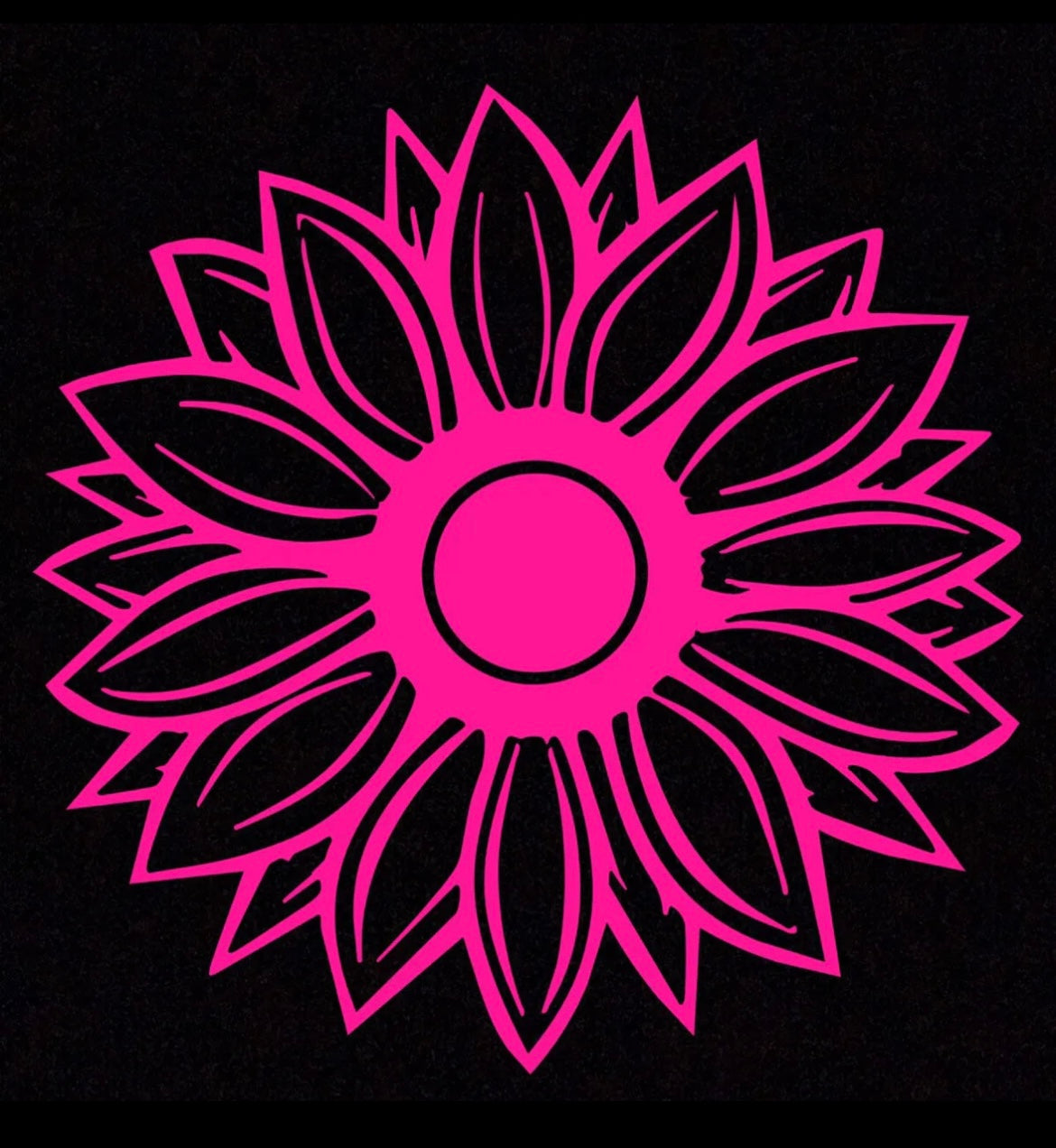 Sunflower Vinyl Sticker / Decal