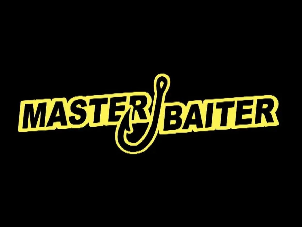 Master Baiter Fishing Boating Decal / Sticker