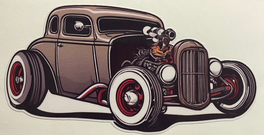 LowLife Designs low life hot rod decal /sticker