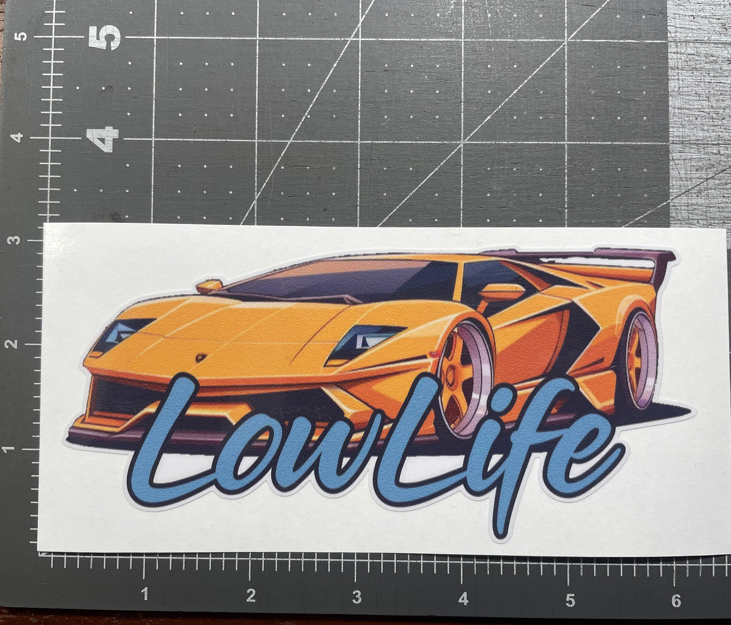 LowLife Designs low life Lamborghini decal / sticker