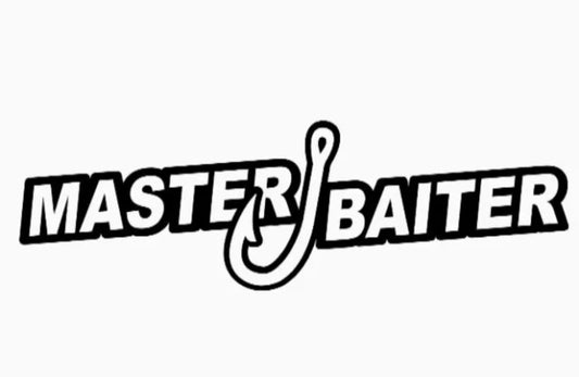 Master Baiter Fishing Boating Decal / Sticker