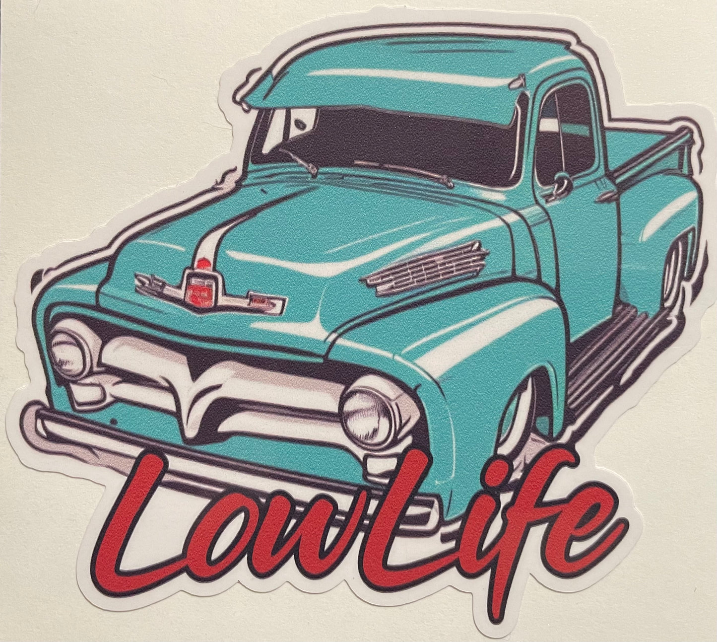 LowLife low life Ford F100 decal / sticker