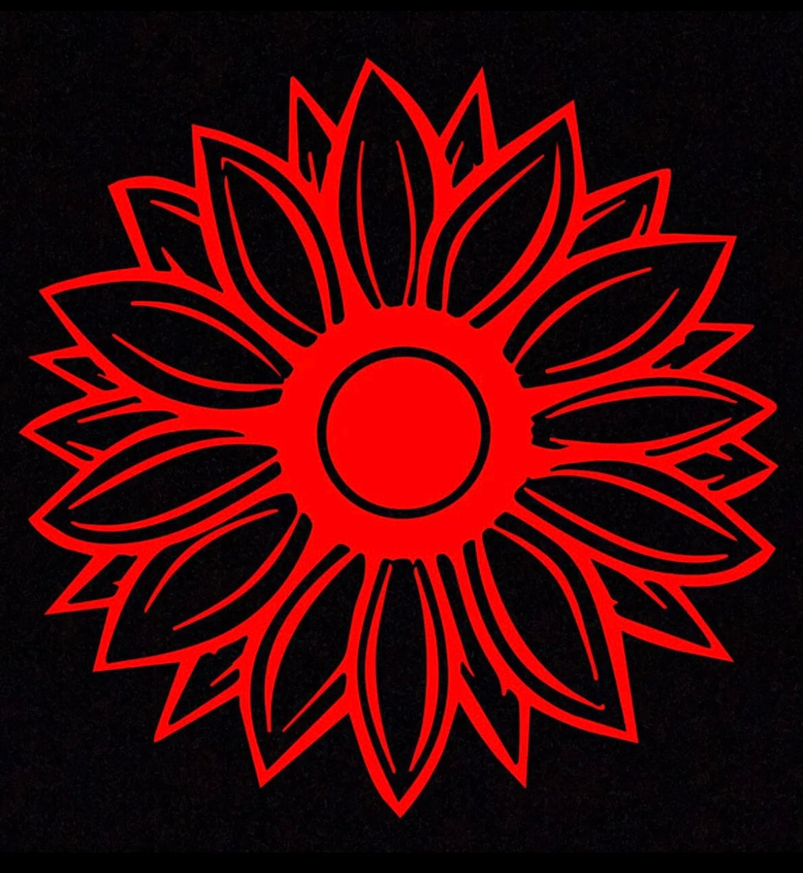 Sunflower Vinyl Sticker / Decal