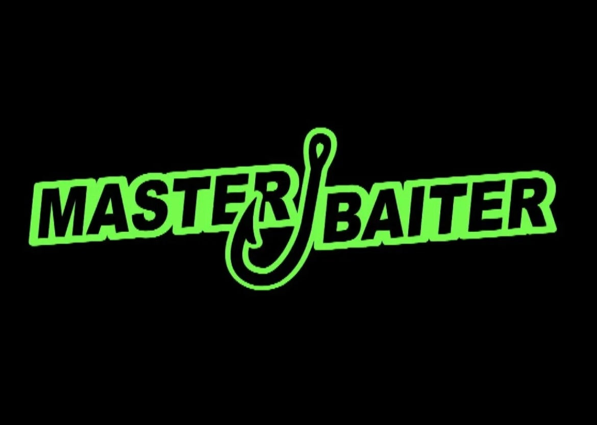 Master Baiter Fishing Boating Decal / Sticker