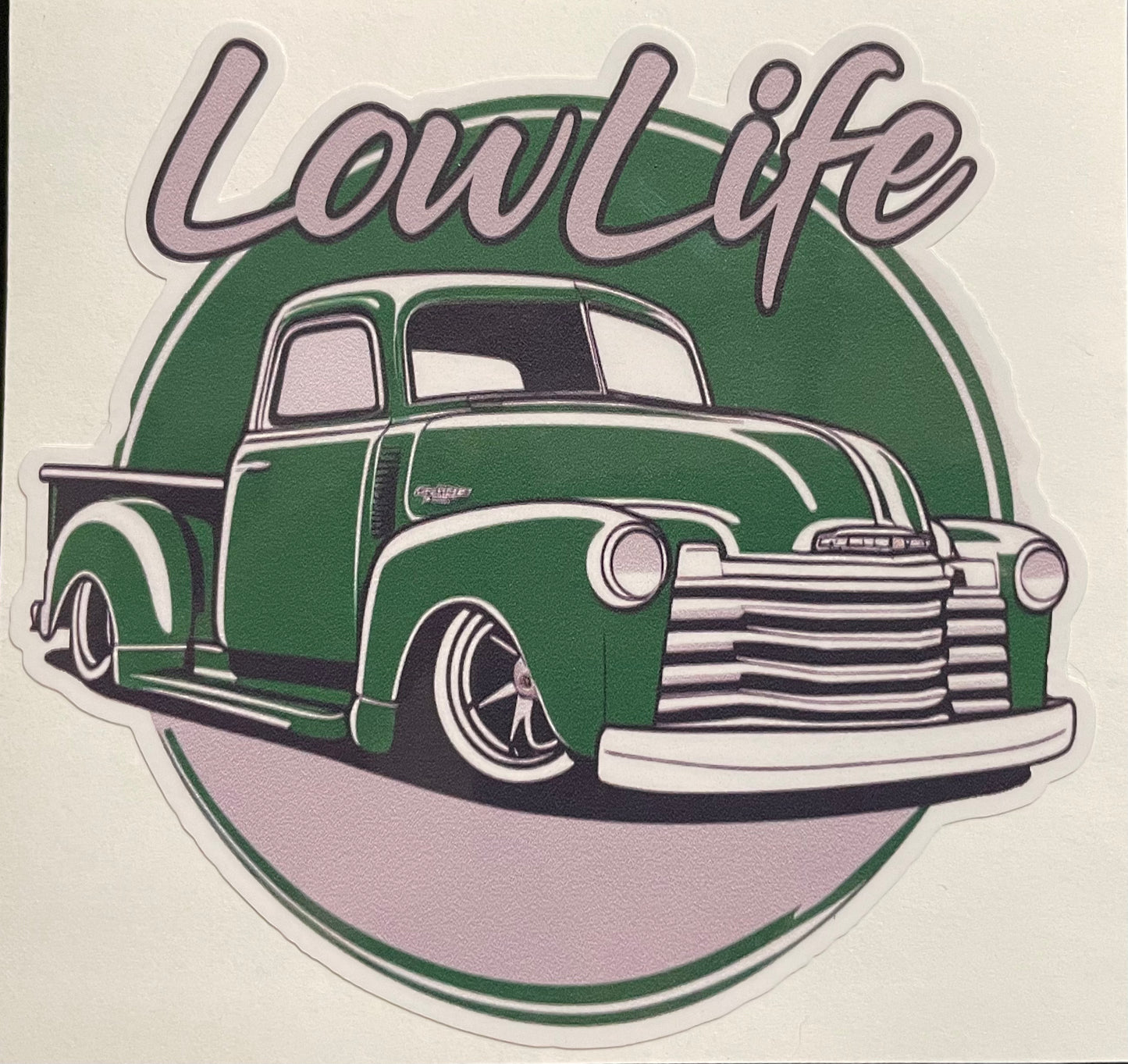 LowLife Designs low life Chevy truck decal / sticker