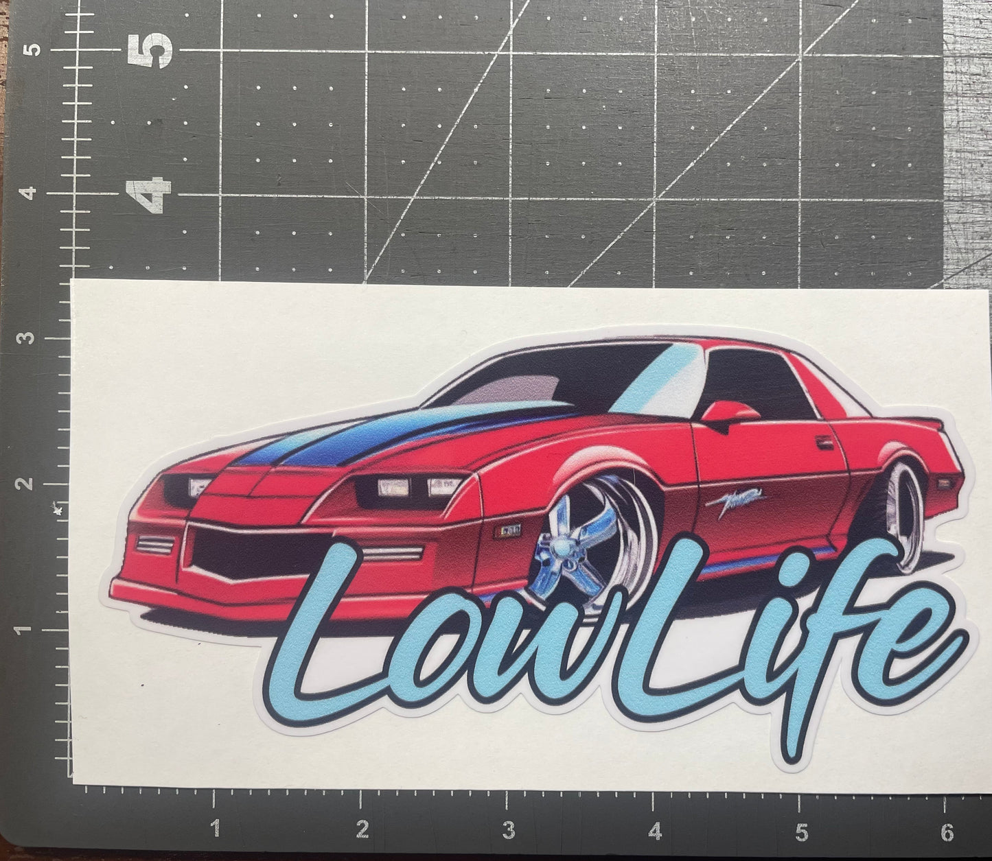 Lowlife Designs low life Camero decal / Sticker