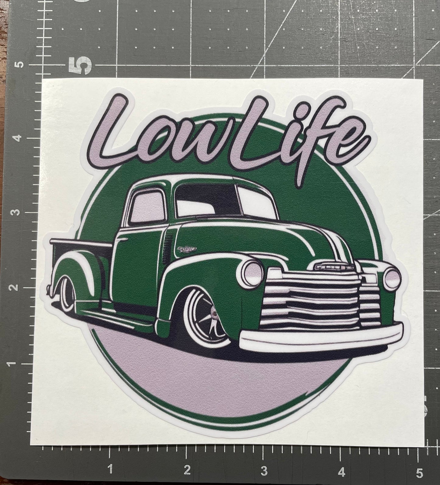 LowLife Designs low life Chevy truck decal / sticker