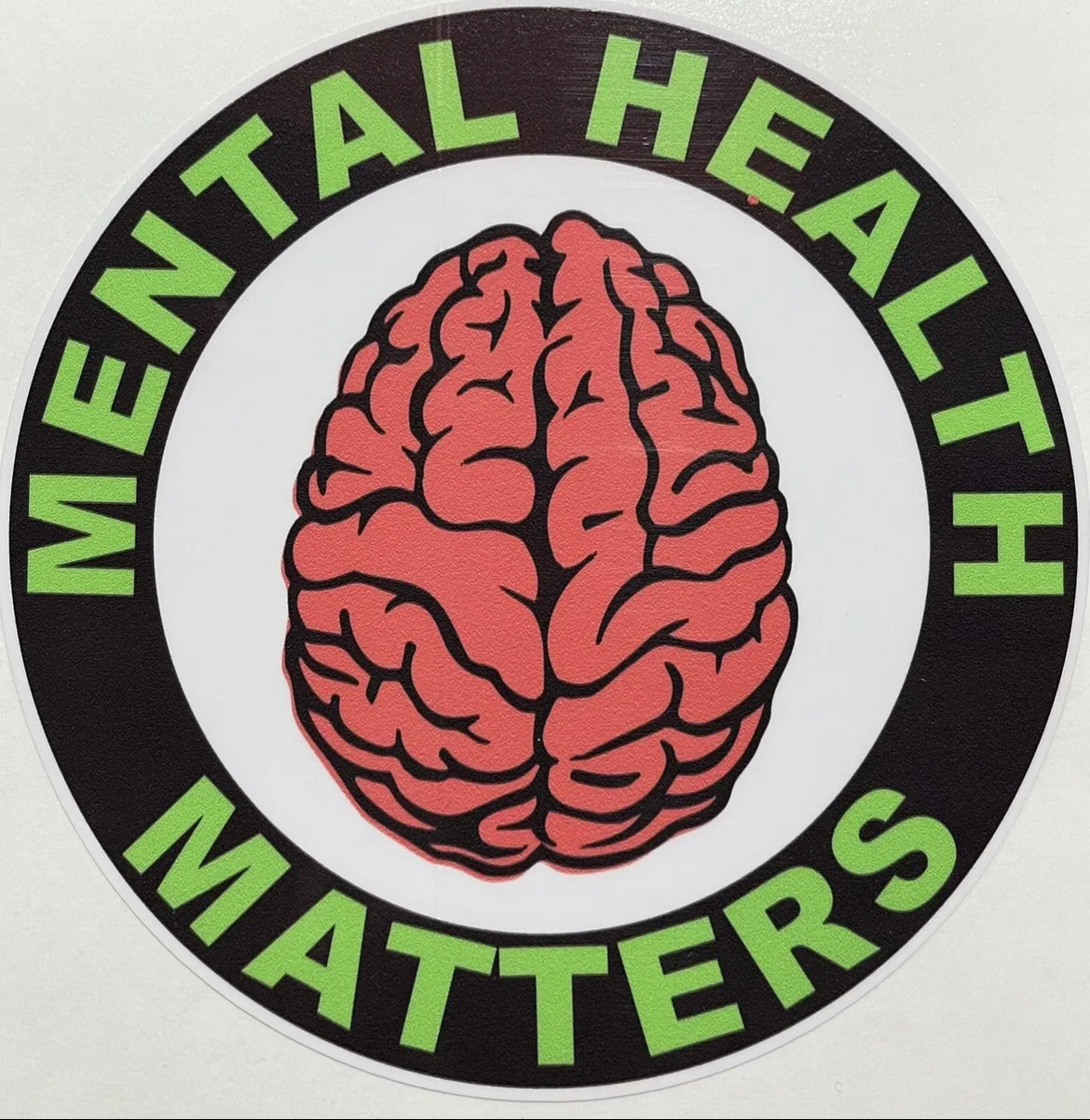 Mental Health Matters Vinyl Sticker Car Sticker Vinyl Decal Laptop Sticker Happy