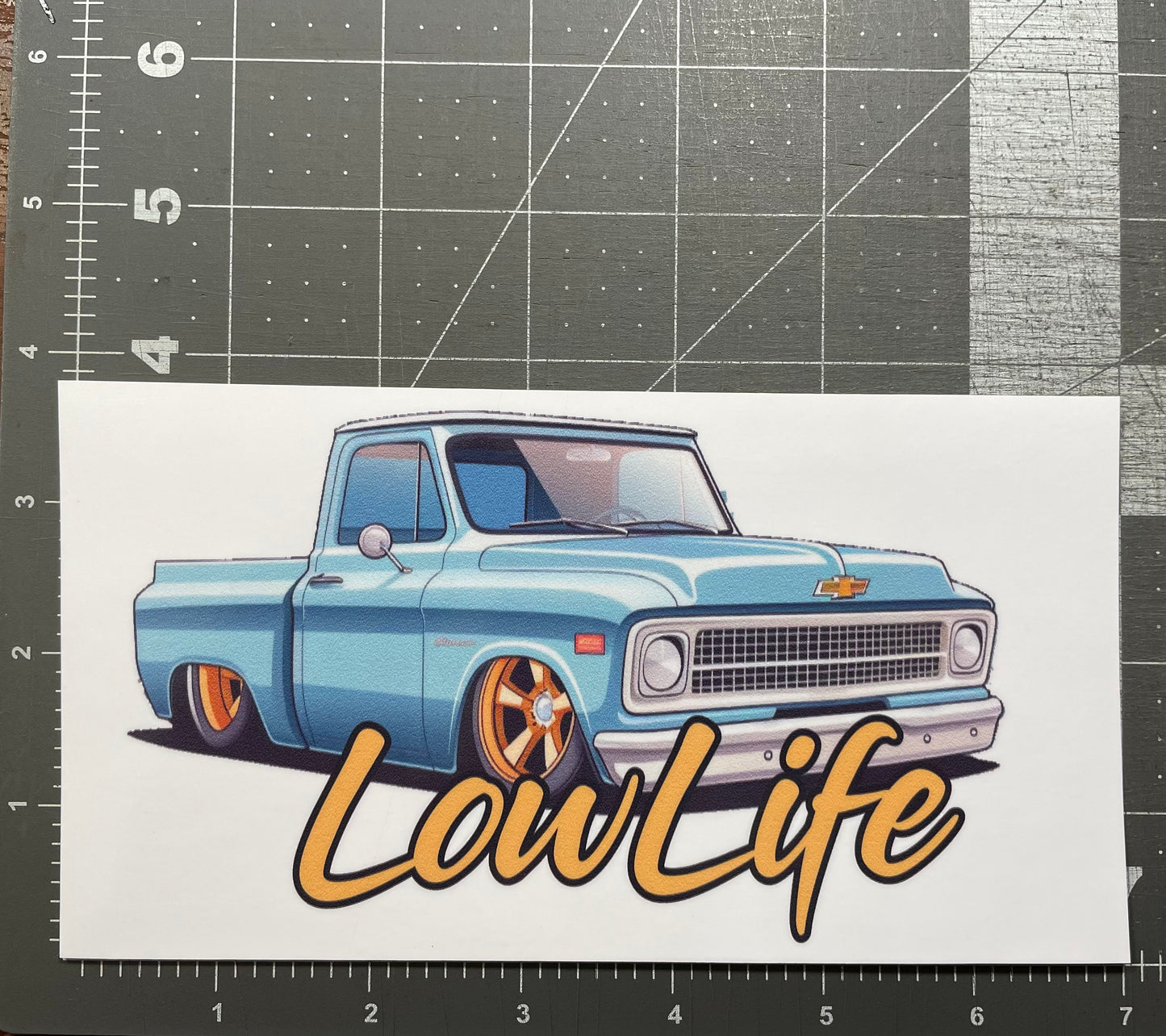 LowLife Designs low life Chevy truck decal / sticker