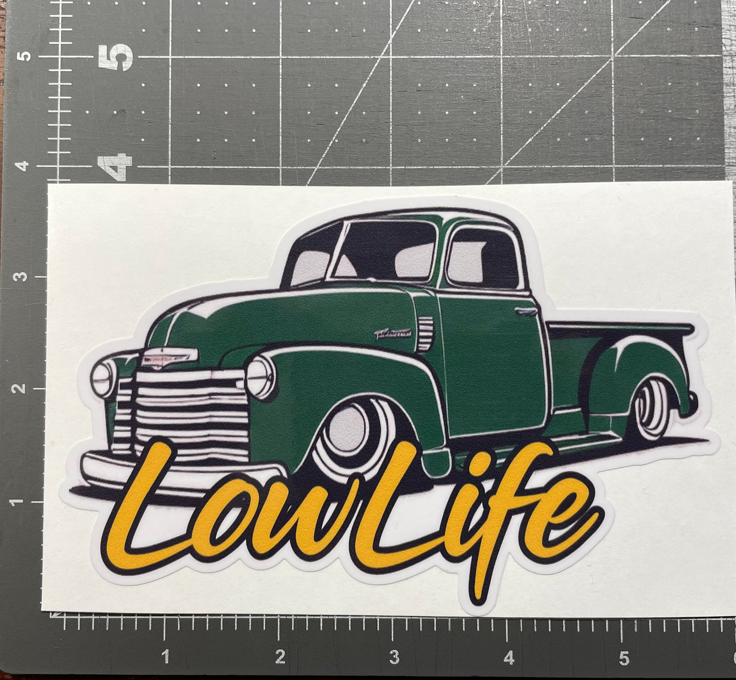 Lowlife Designs low life chevy truck decal / sticker